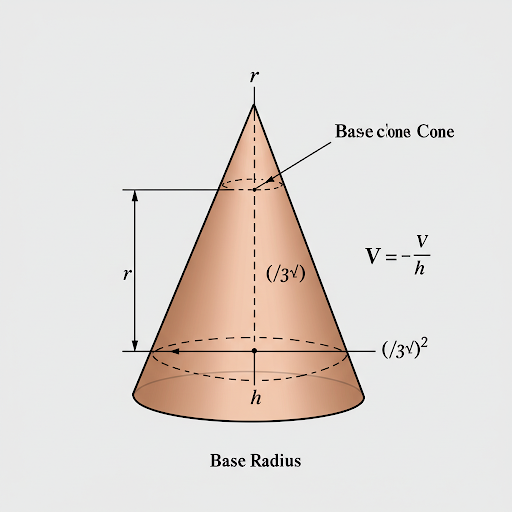 Disegno tecnico di cono effettuato da Gemini.
